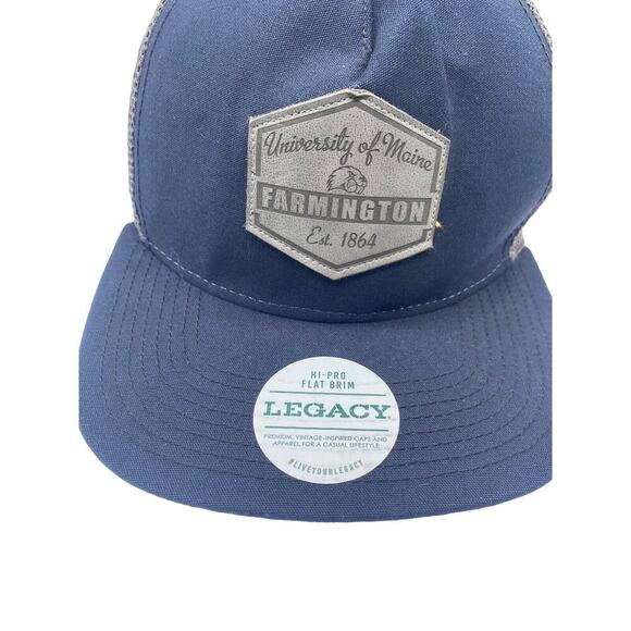 UMF University of Maine at Farmington Baseball Hat Trucker Snapback NEW Mens OS - Picture 4 of 9